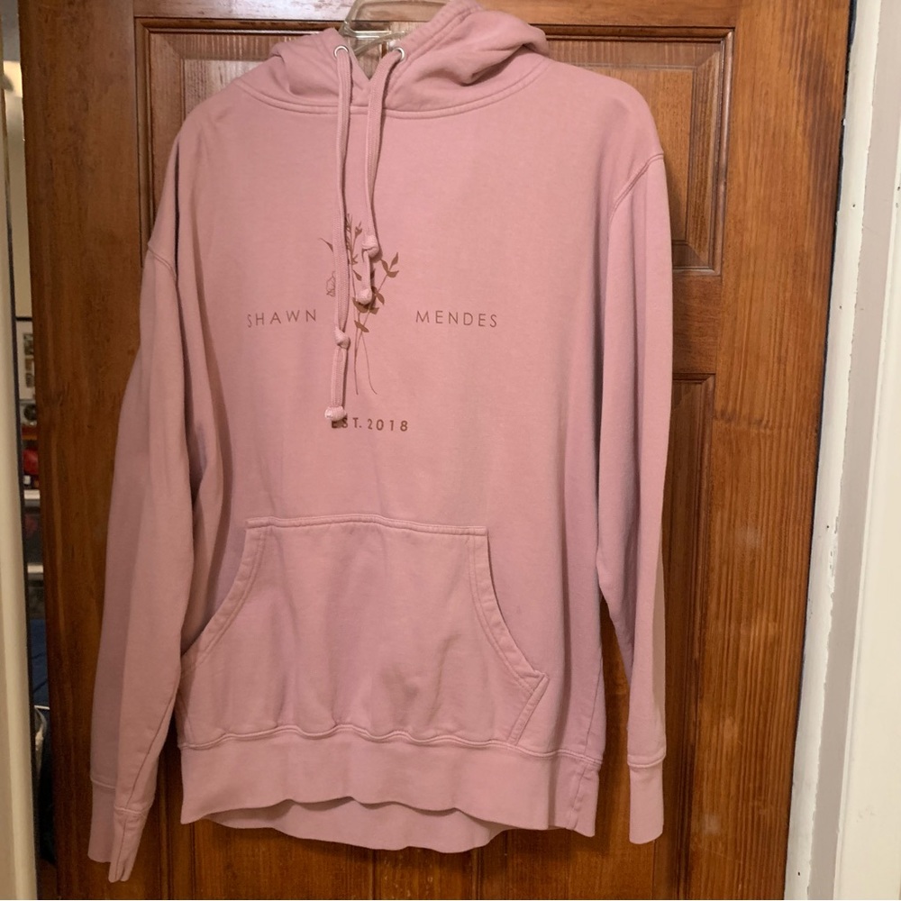 Shawn Mendes Album Pink Large Sweatshirt Hoodie